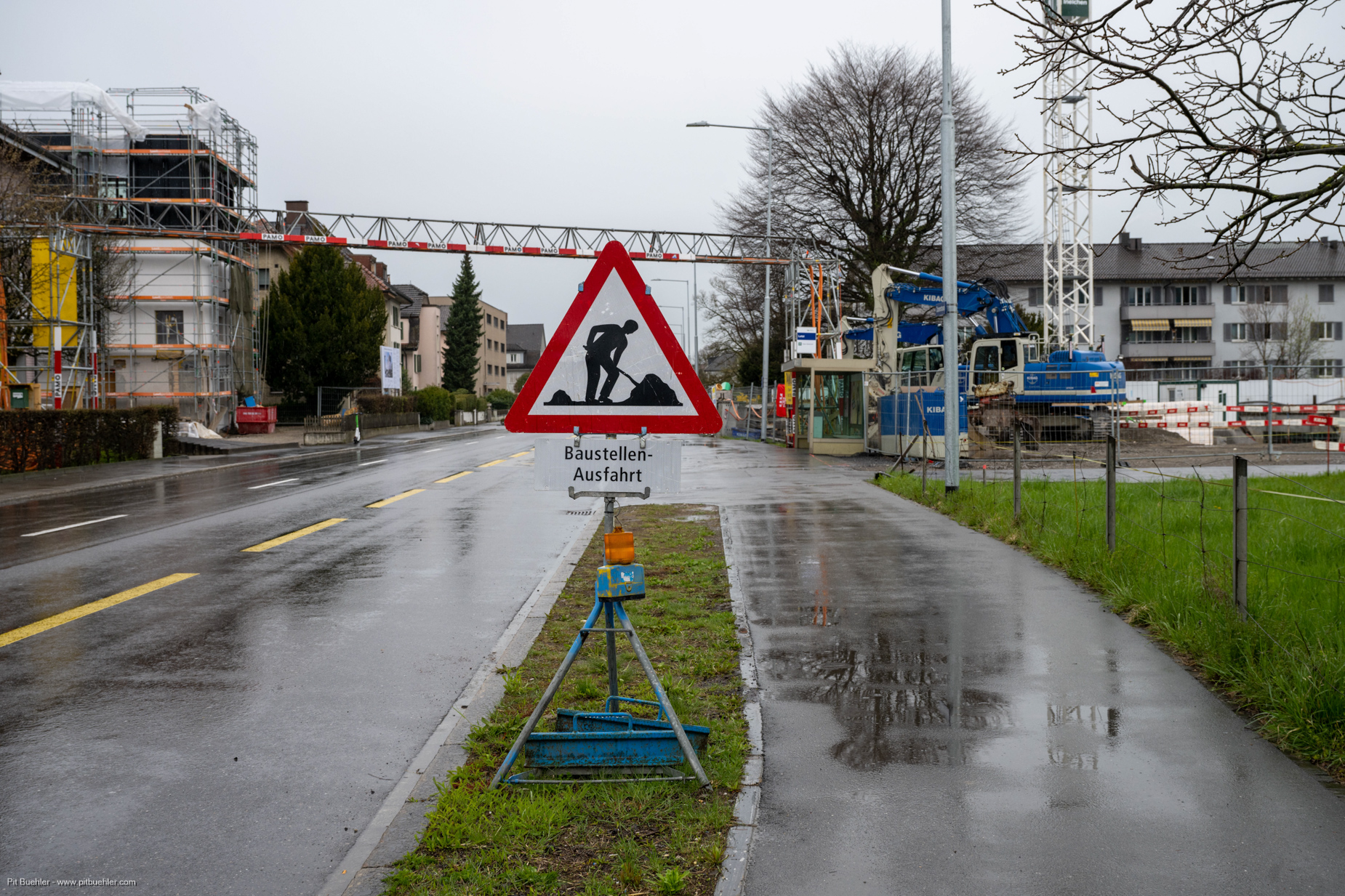 TBA VTBP Einfahrt Baustelle