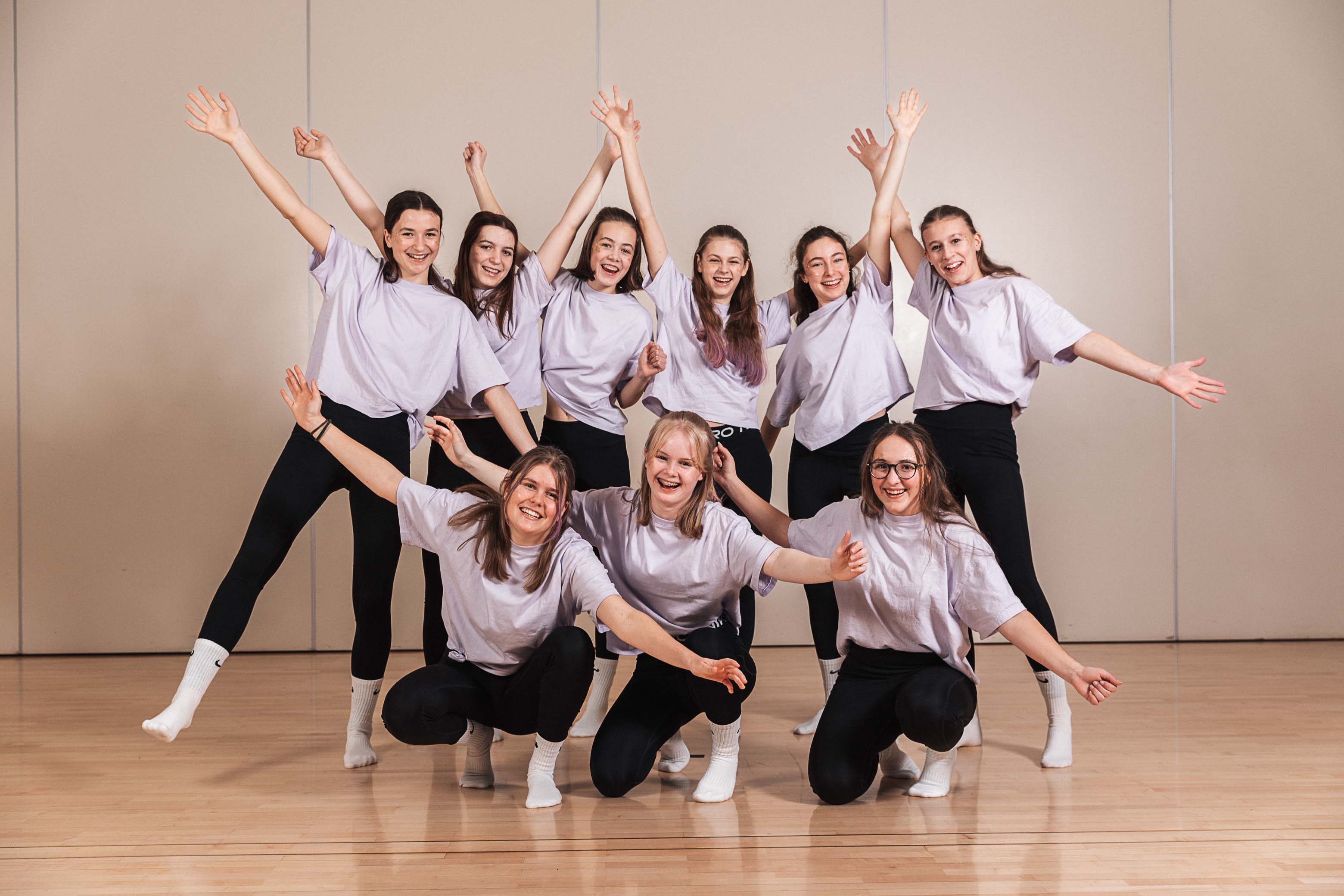 Gruppenfoto Bernarda Girls